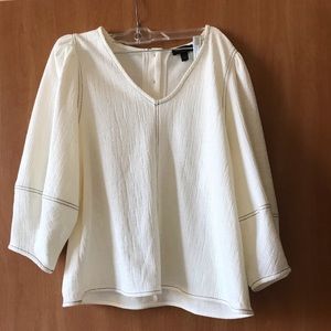 White Anthro Blouse